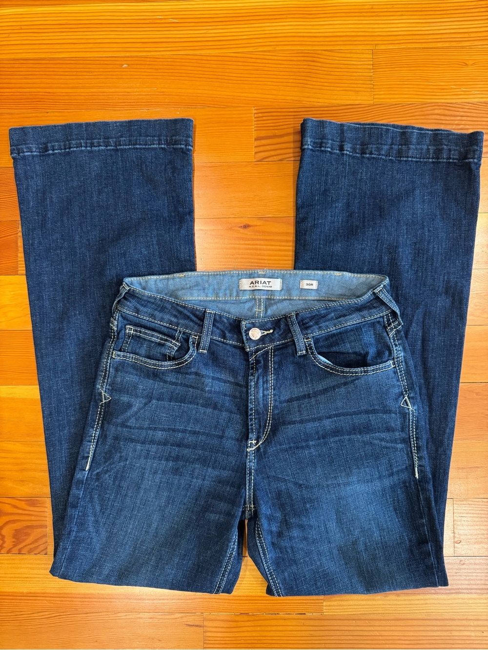Ariat R.E.A.L. High Rise Slim Trouser Jeans Wash Medium 30R